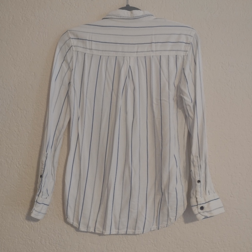 Pin Stripe Button Down - Picture 3 of 7